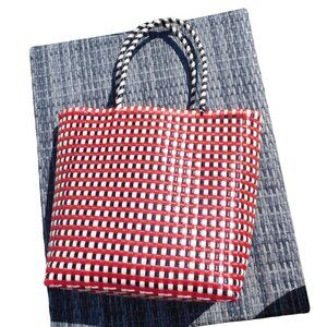 Extra Large Plastic Woven Tote Bag